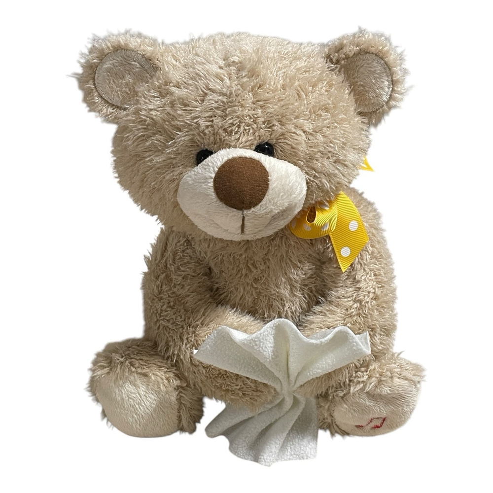 Cuddle Barn Sammie Sniffles Animated Bear Plush Talking Sneezing Achoo 10” WORKS - Picture 3 of 15